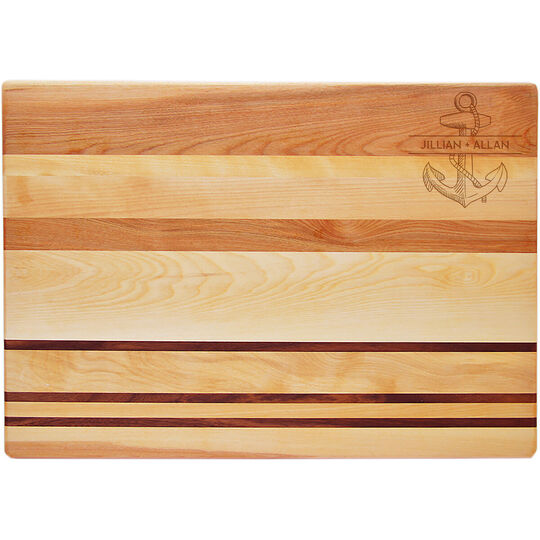 Anchor Name Horizon Large 20-inch Wood Cutting Board
